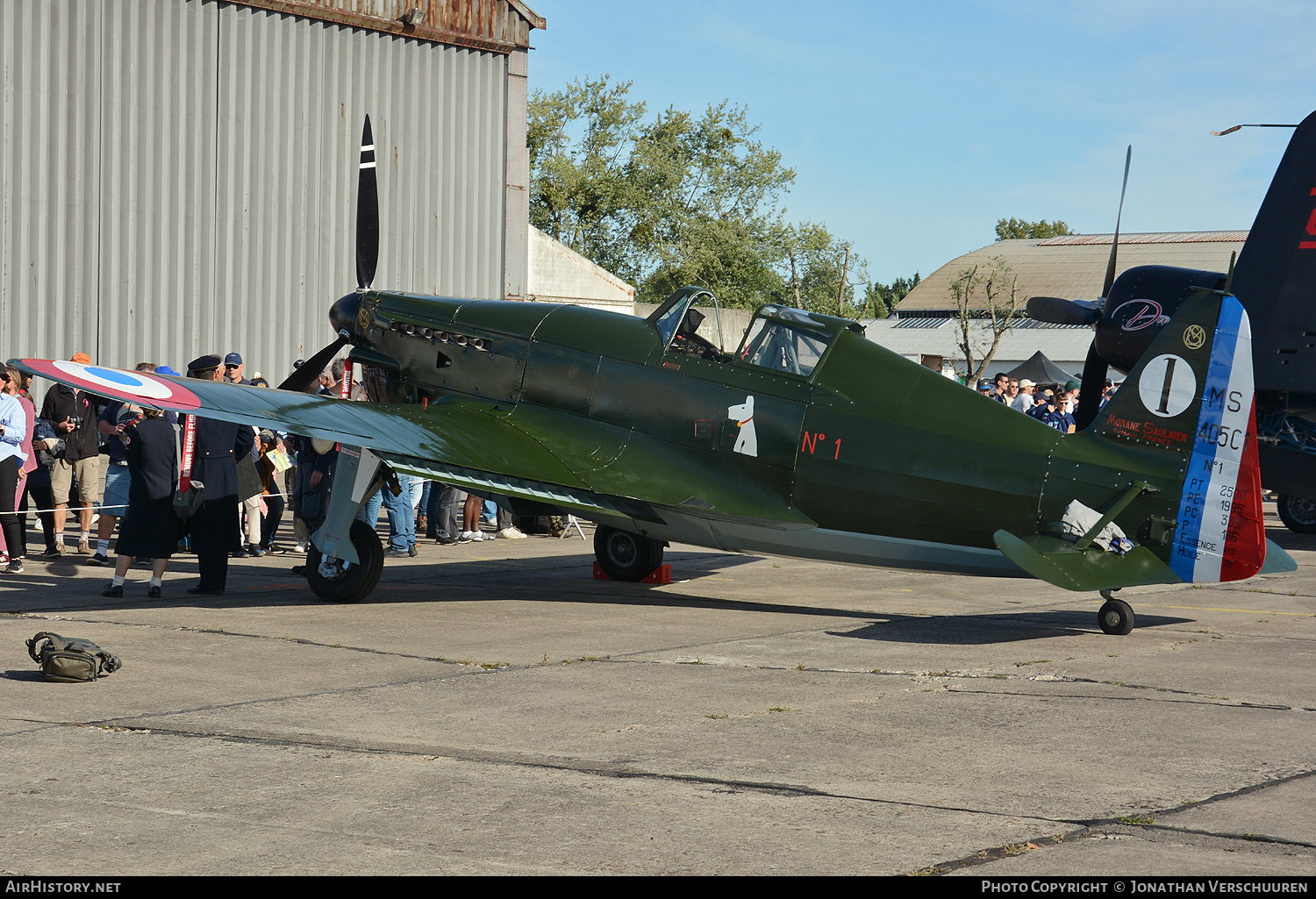 Aircraft Photo of HB-RCF / 1 | Morane-Saulnier D-3801 (MS-412) | France - Air Force | AirHistory.net #845978