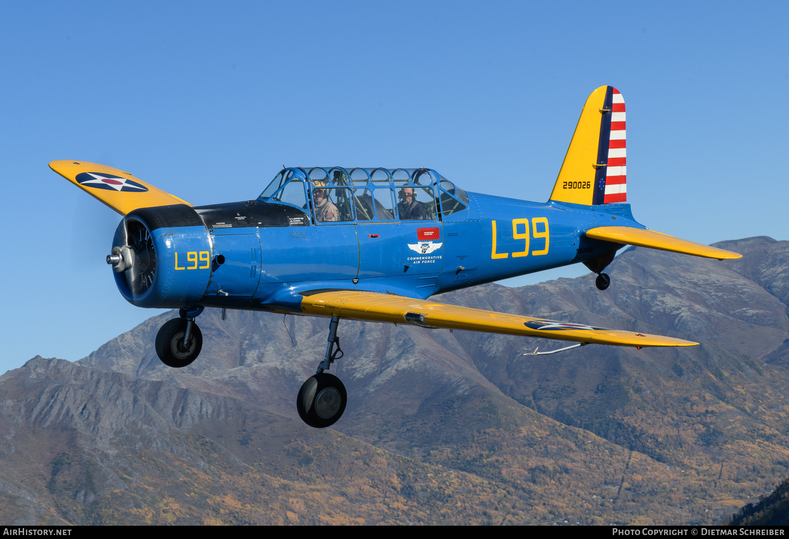 Aircraft Photo of N63282 | Vultee BT-13B Valiant | AirHistory.net #845985