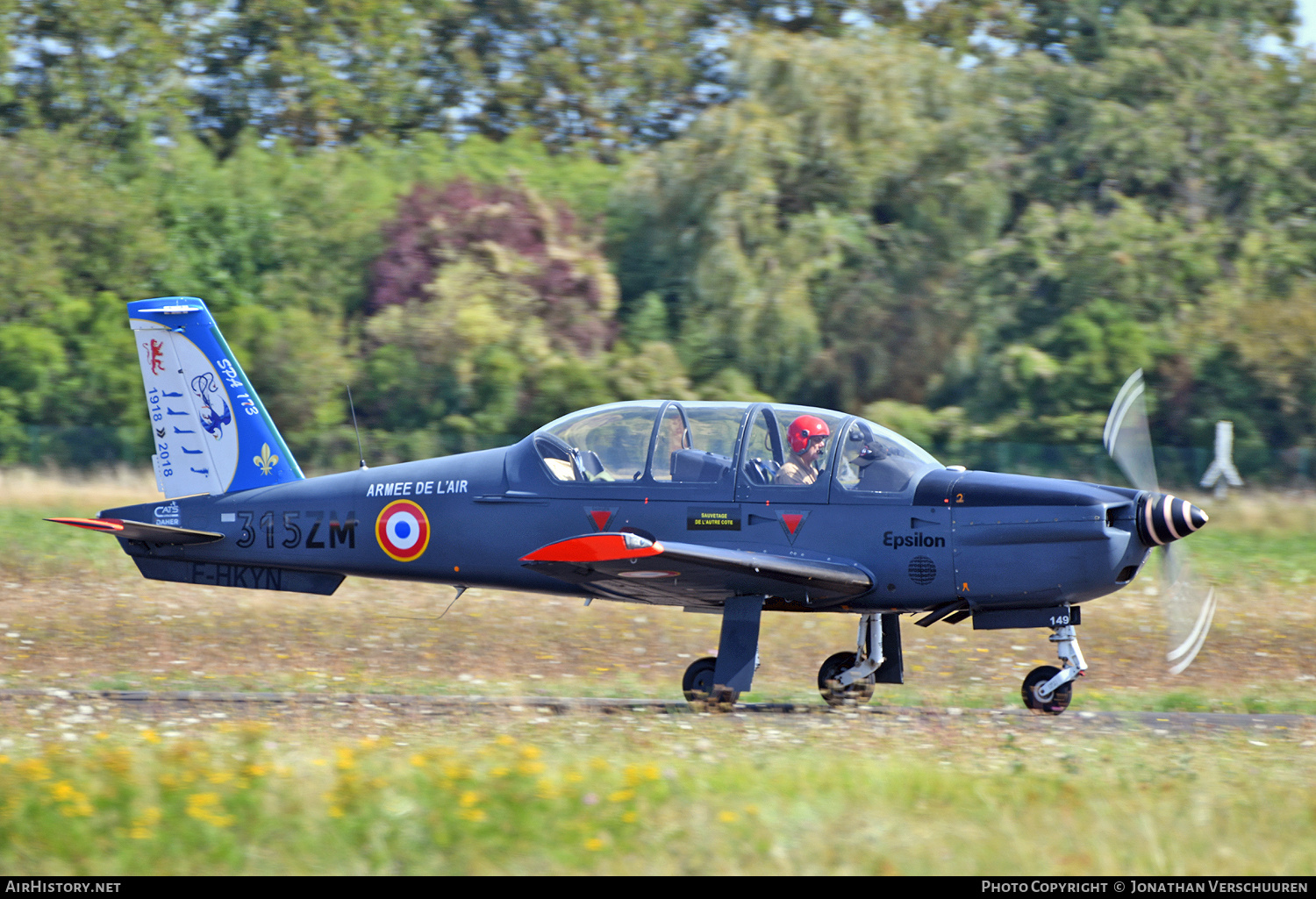 Aircraft Photo of F-HKYN / 149 | Socata TB-30 Epsilon | France - Air Force | AirHistory.net #845997