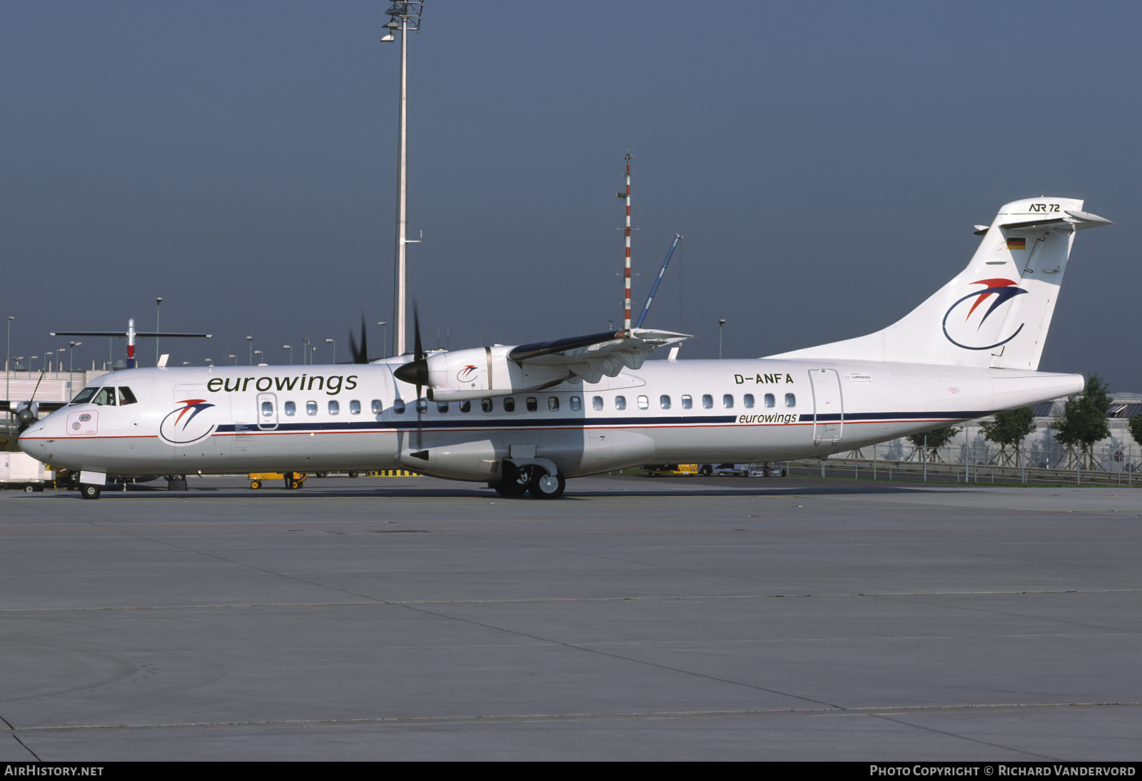 Aircraft Photo of D-ANFA | ATR ATR-72-202 | Eurowings | AirHistory.net #845999