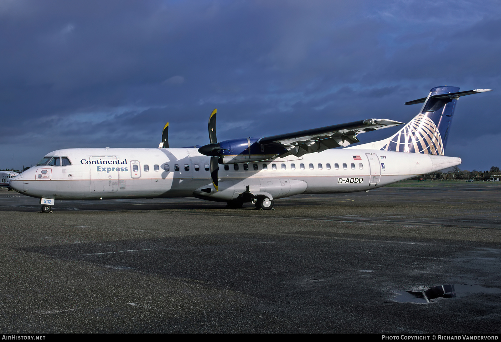 Aircraft Photo of D-ADDD | ATR ATR-72-212 | Continental Express | AirHistory.net #846001