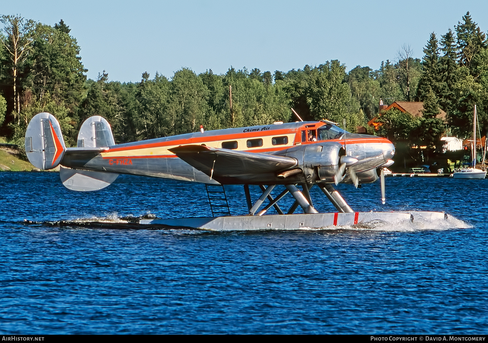 Aircraft Photo of C-FHZA | Beech D18S | Chimo Air Service | AirHistory.net #846004