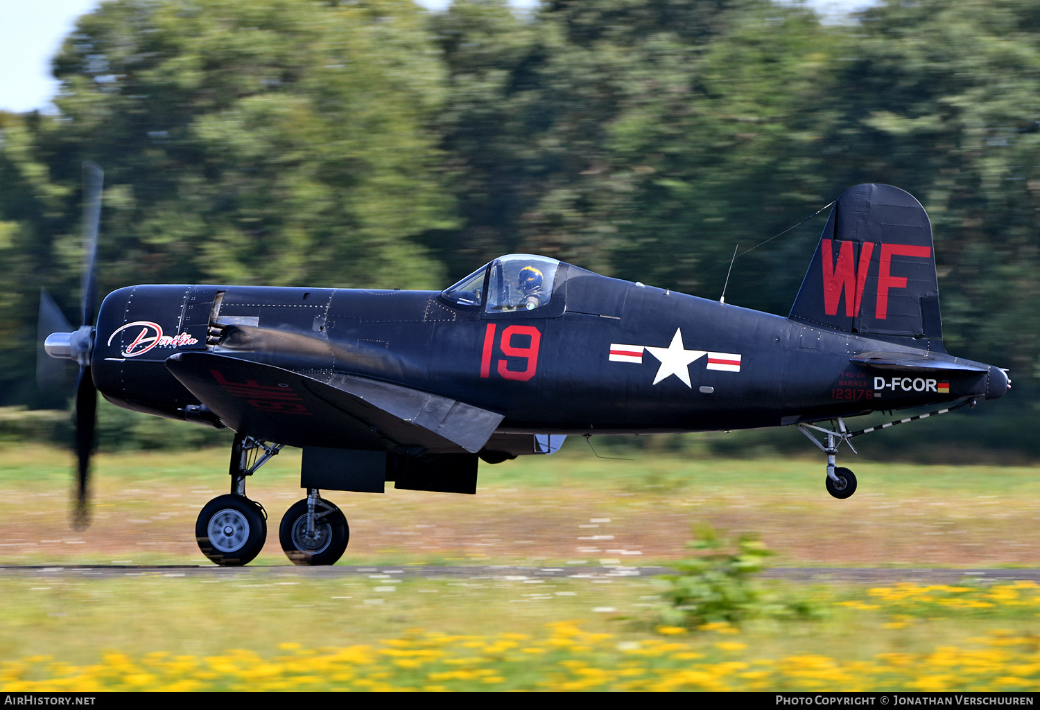 Aircraft Photo of D-FCOR / 123176 | Vought F4U-7 Corsair | USA - Marines | AirHistory.net #846010
