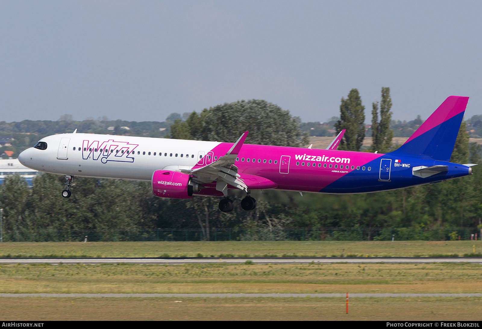 Aircraft Photo of 9H-WNC | Airbus A321-271NX | Wizz Air | AirHistory.net #846018