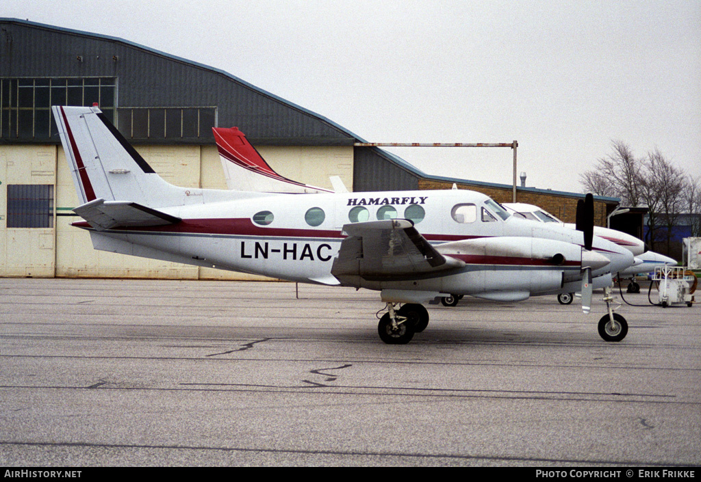 Aircraft Photo of LN-HAC | Beech B90 King Air | Hamarfly | AirHistory.net #846034