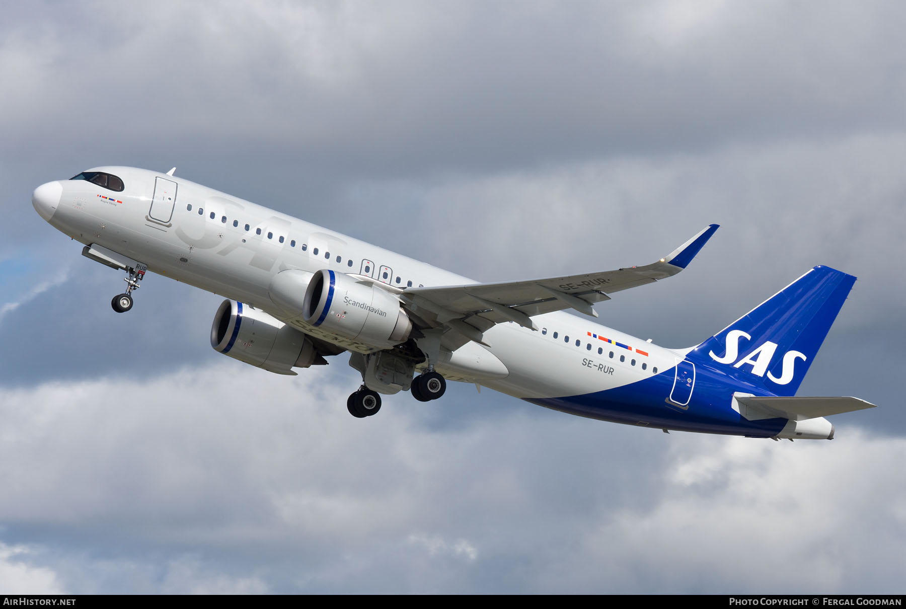Aircraft Photo of SE-RUR | Airbus A320-251N | Scandinavian Airlines - SAS | AirHistory.net #846040