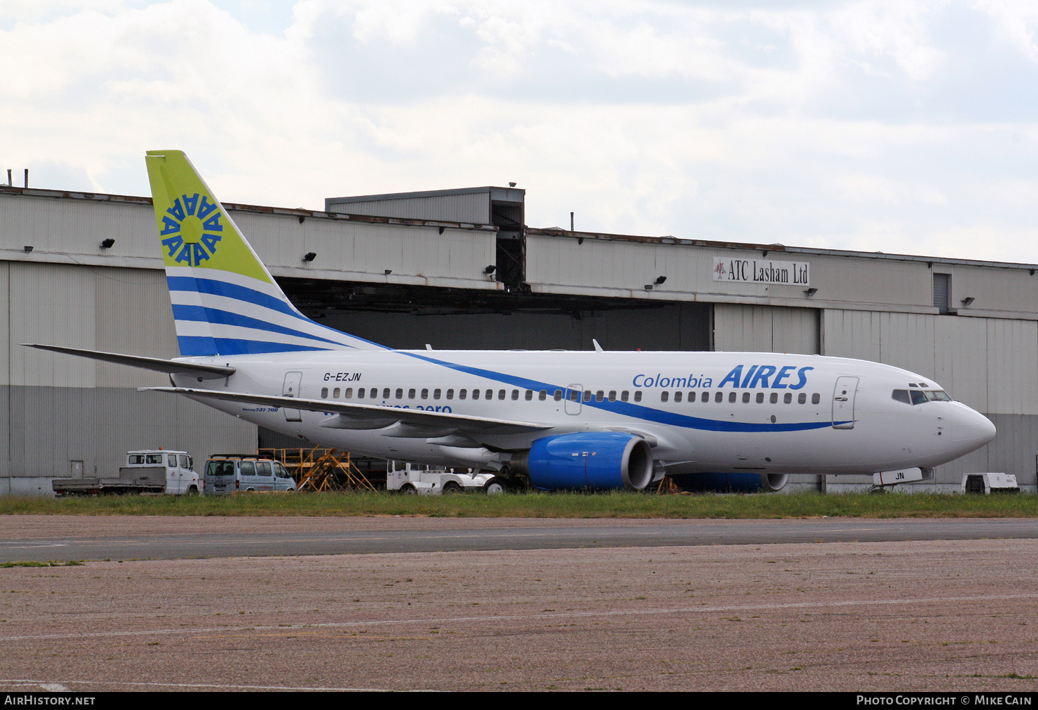Aircraft Photo of G-EZJN | Boeing 737-73V | AIRES - Aerovías de Integración Regional | AirHistory.net #846051