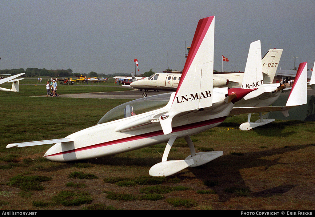 Aircraft Photo of LN-MAB | Rutan 61 Long-EZ | AirHistory.net #846070