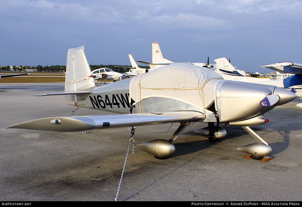 Aircraft Photo of N644WP | Van's RV-6 | AirHistory.net #846074
