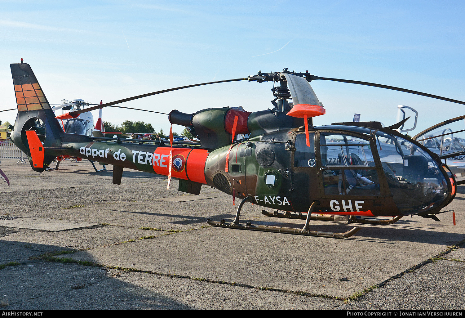 Aircraft Photo of F-AYSA | Aerospatiale SA-341F Gazelle | APPAF - Association pour la Préservation du Patrimoine Aéronautique Français | France - Army | AirHistory.net #846094