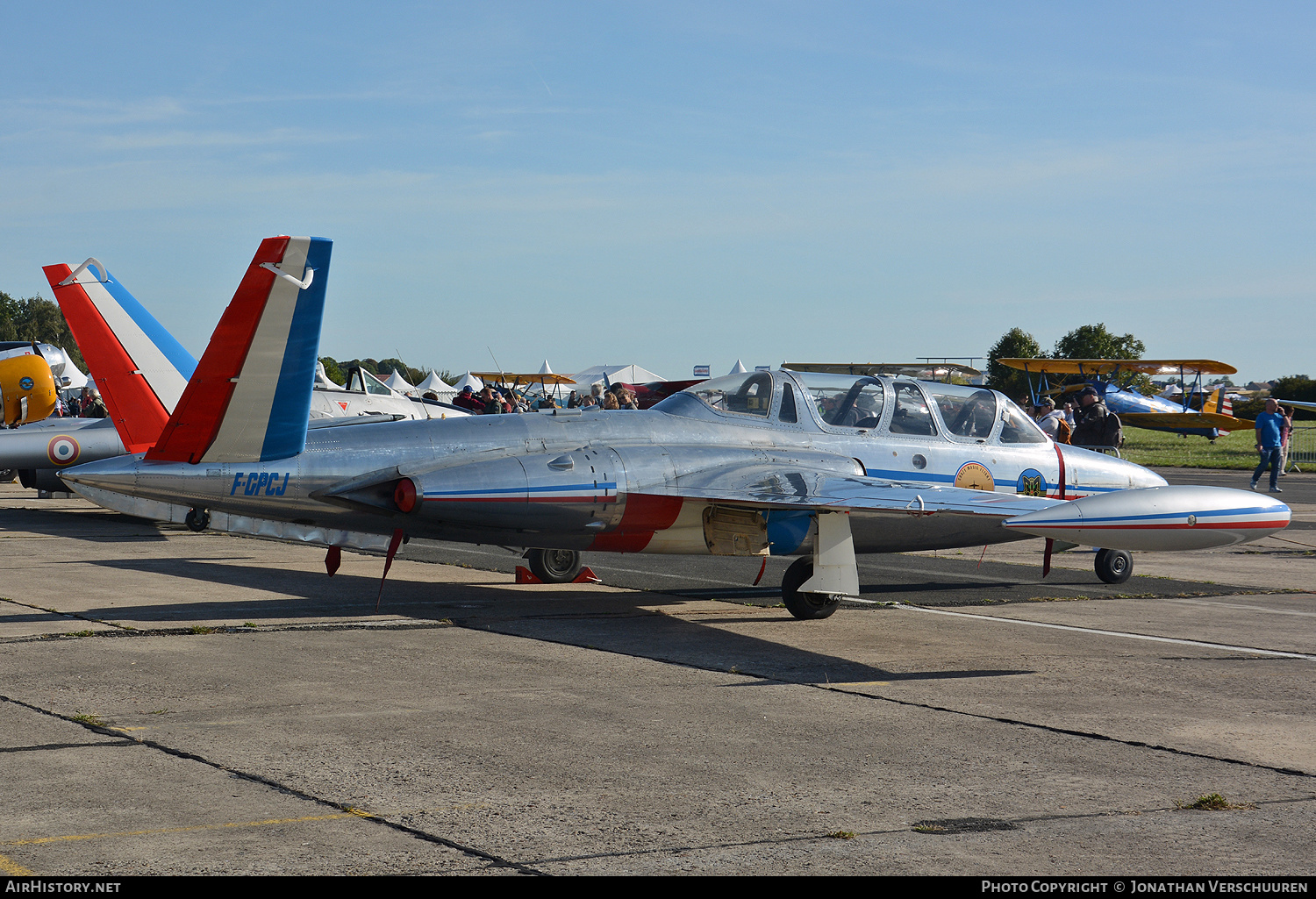 Aircraft Photo of F-GPCJ | Fouga CM-170R Magister | AirHistory.net #846110