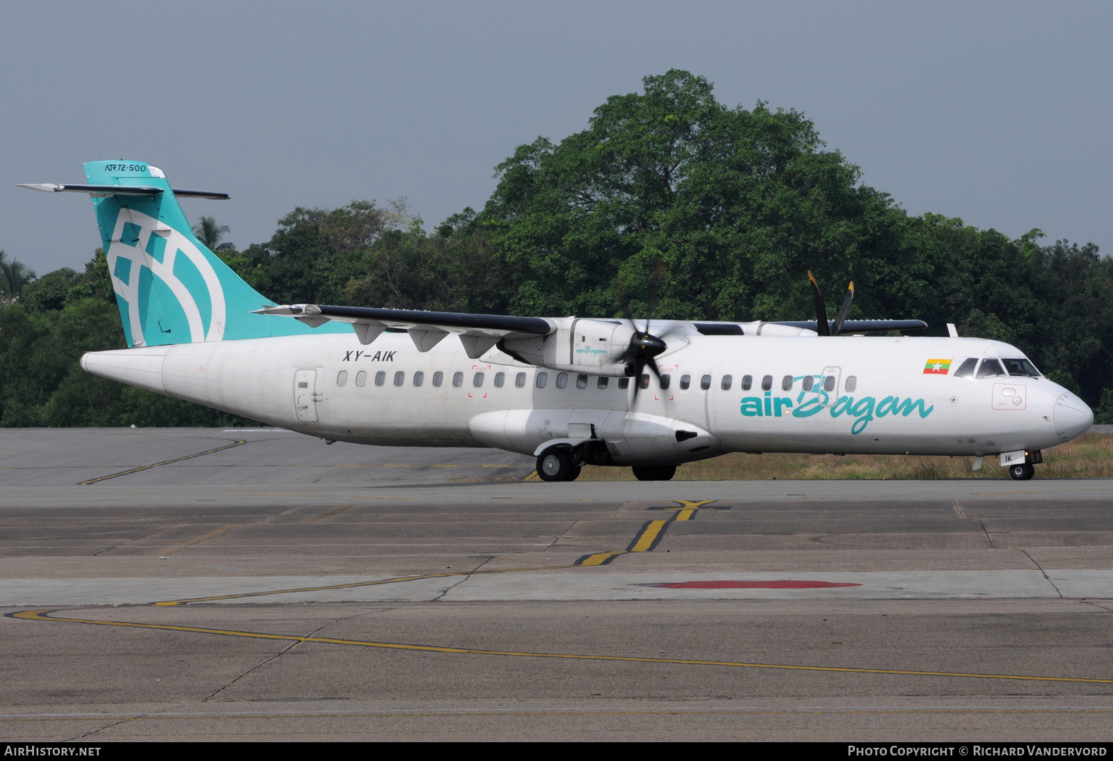 Aircraft Photo of XY-AIK | ATR ATR-72-500 (ATR-72-212A) | Air Bagan | AirHistory.net #846137