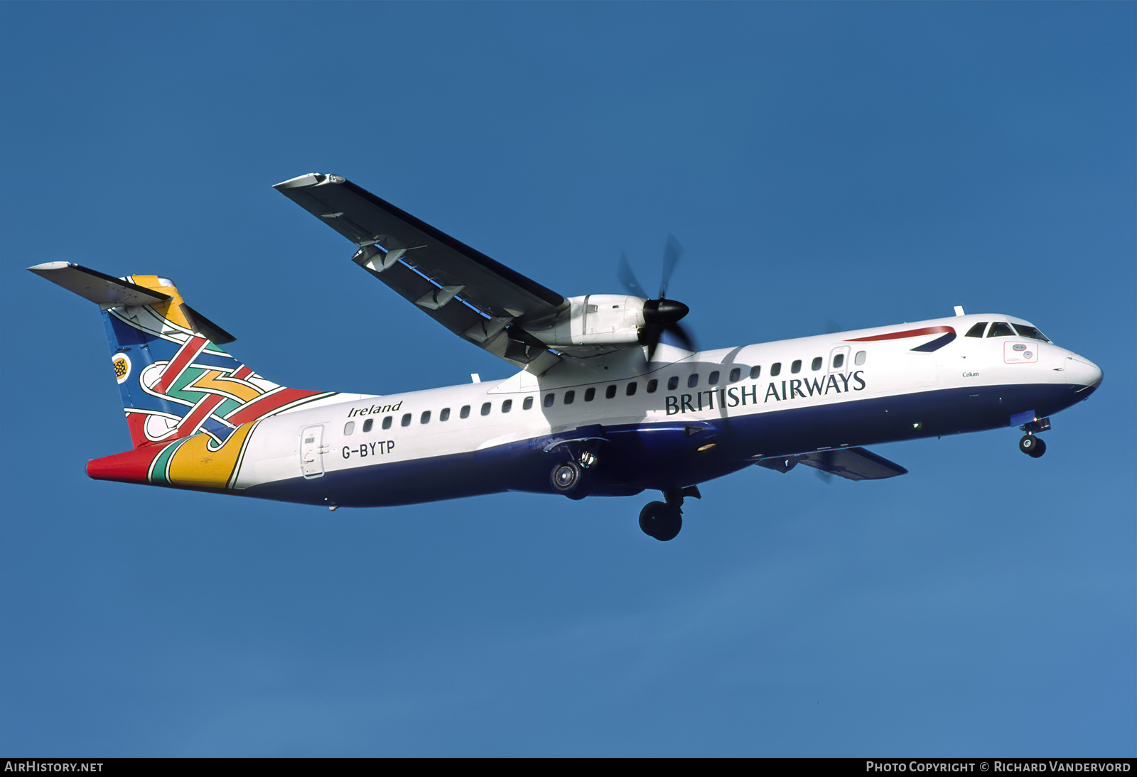 Aircraft Photo of G-BYTP | ATR ATR-72-212 | British Airways | AirHistory.net #846140