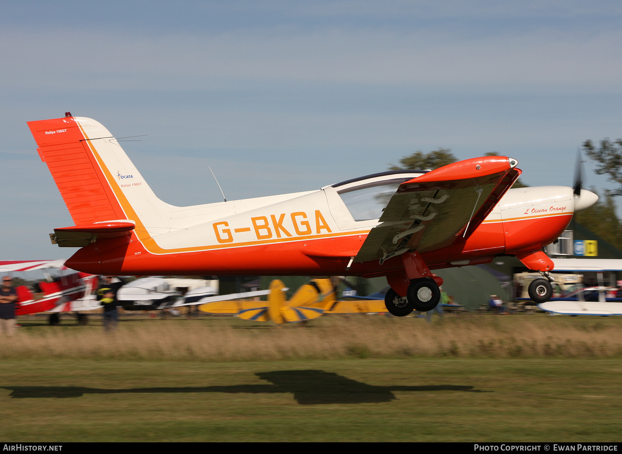 Aircraft Photo of G-BKGA | Socata MS-892E Rallye 150GT | AirHistory.net #846154