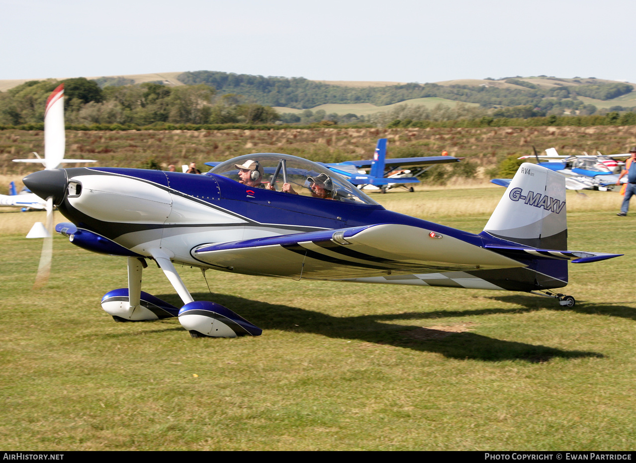 Aircraft Photo of G-MAXV | Van's RV-4 | AirHistory.net #846160
