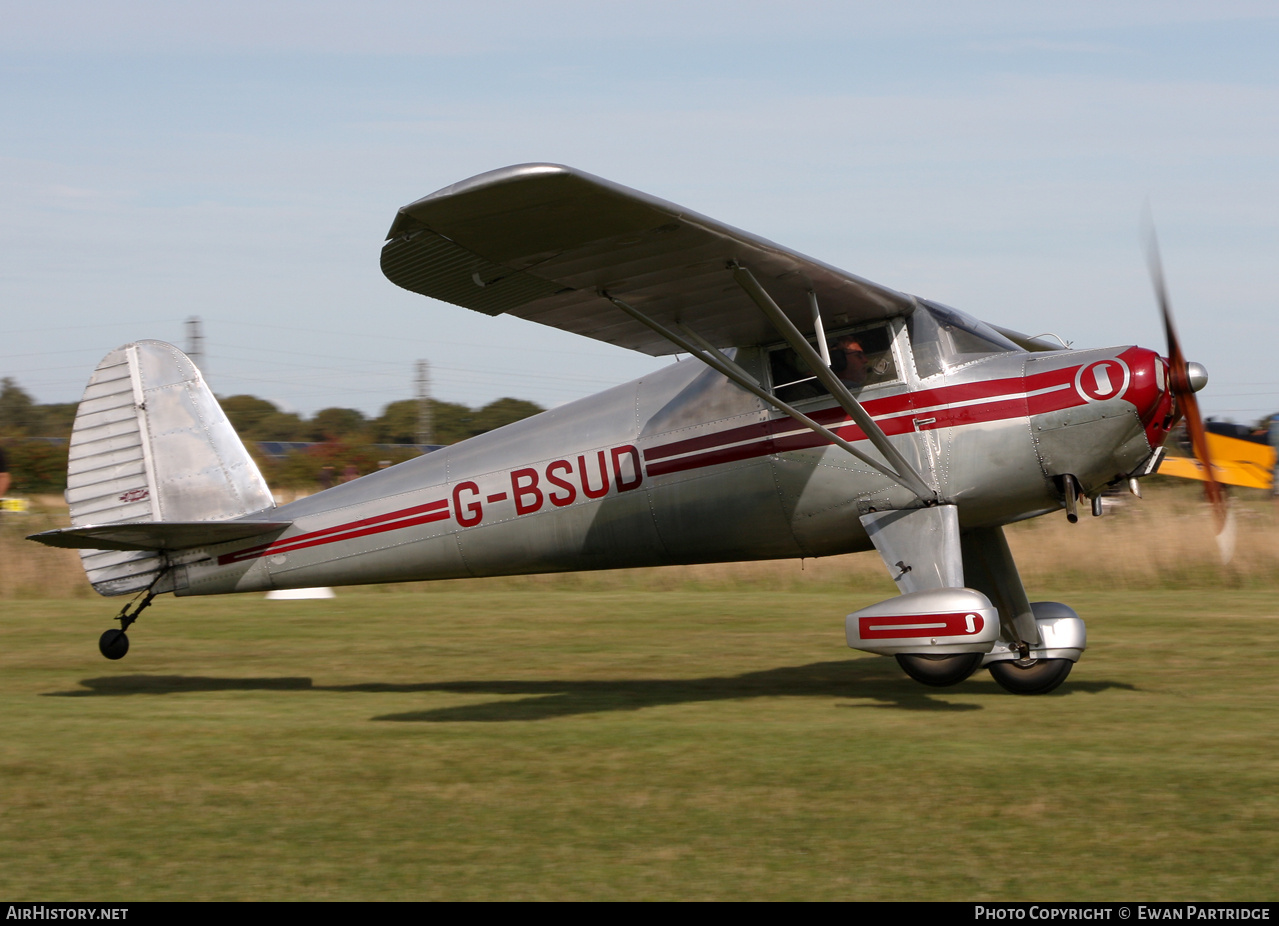 Aircraft Photo of G-BSUD | Luscombe 8A Silvaire | AirHistory.net #846168