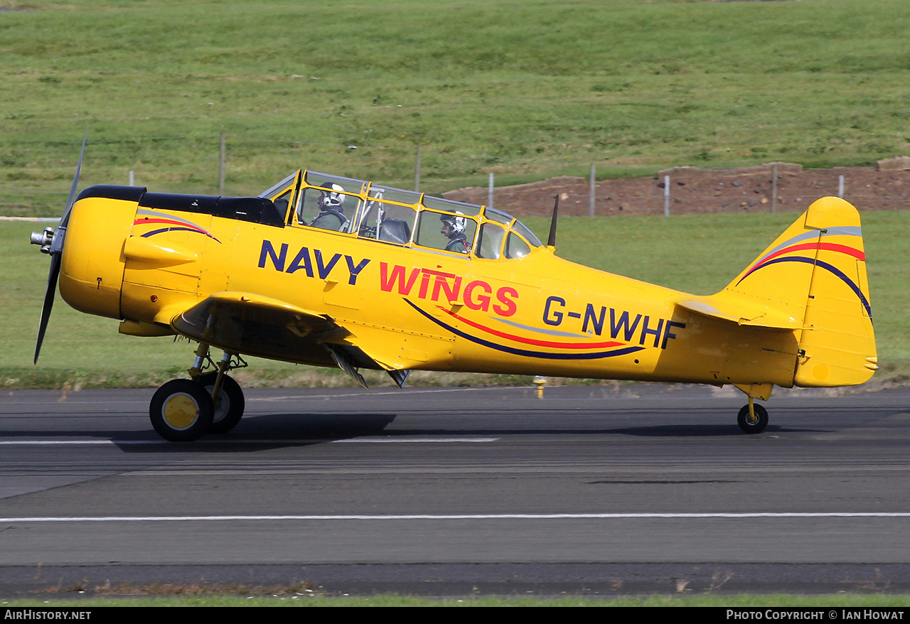 Aircraft Photo of G-NWHF | North American Harvard Mk4 | Navy Wings | AirHistory.net #846185