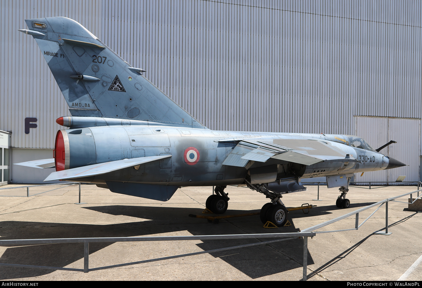 Aircraft Photo of 207 | Dassault Mirage F1C-200 | France - Air Force | AirHistory.net #846203