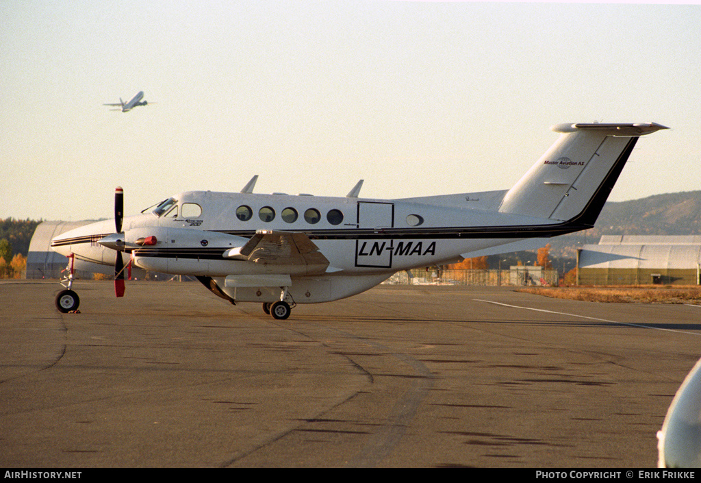 Aircraft Photo of LN-MAA | Beech 200 Super King Air | AirHistory.net #846211