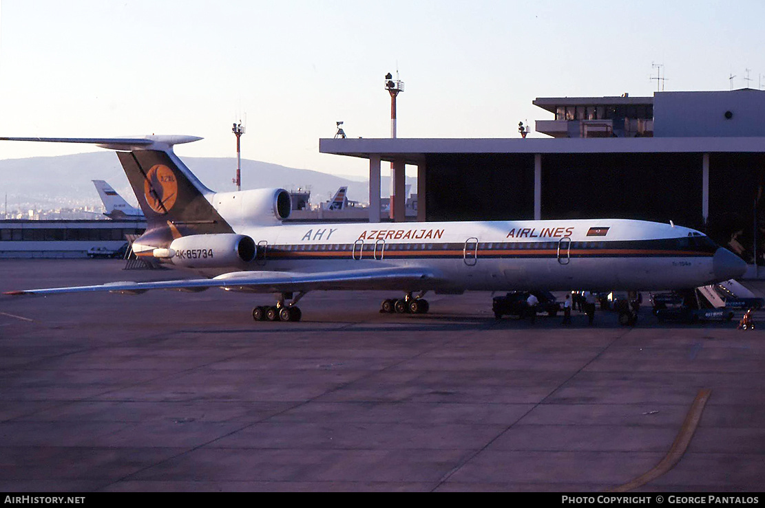 Aircraft Photo of 4K-85734 | Tupolev Tu-154M | Azerbaijan Airlines - AZAL - AHY | AirHistory.net #846212