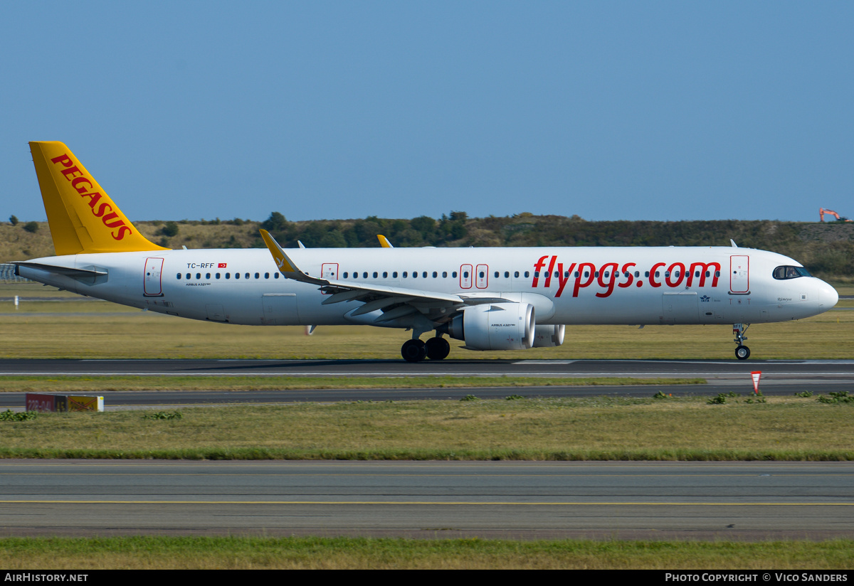 Aircraft Photo of TC-RFF | Airbus A321-251NX | Pegasus Airlines | AirHistory.net #846225