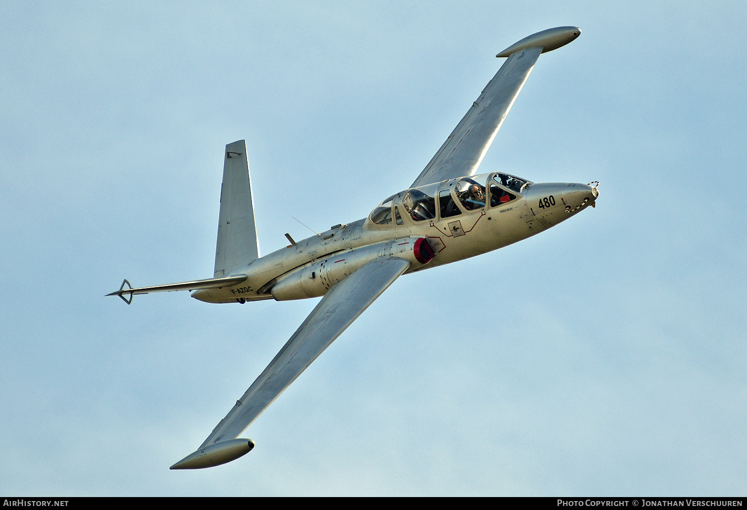 Aircraft Photo of F-AZQC / 480 | Fouga CM-170 Magister | AirHistory.net #846227