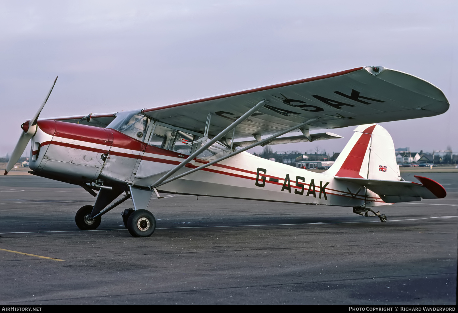 Aircraft Photo of G-ASAK | Beagle A-61 Terrier 2 | AirHistory.net #846237