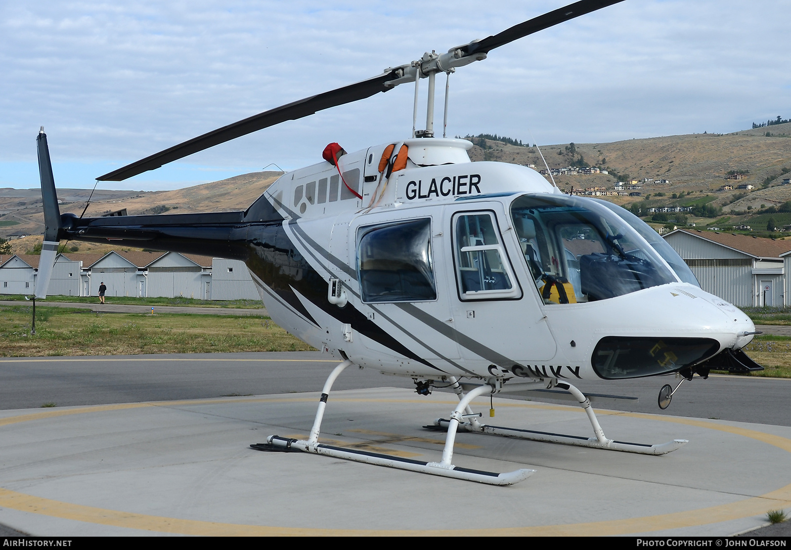 Aircraft Photo of C-GWKY | Bell 206B JetRanger II | Glacier Helicopters | AirHistory.net #846248