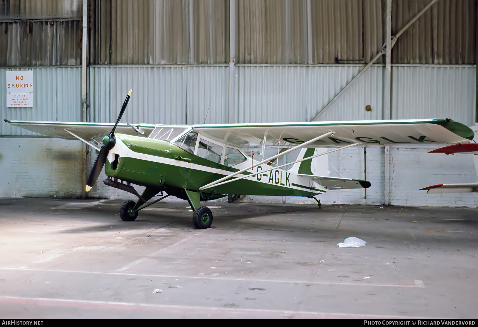 Aircraft Photo of G-AGLK | Taylorcraft J Auster Mk5D/Alpha | AirHistory.net #846255