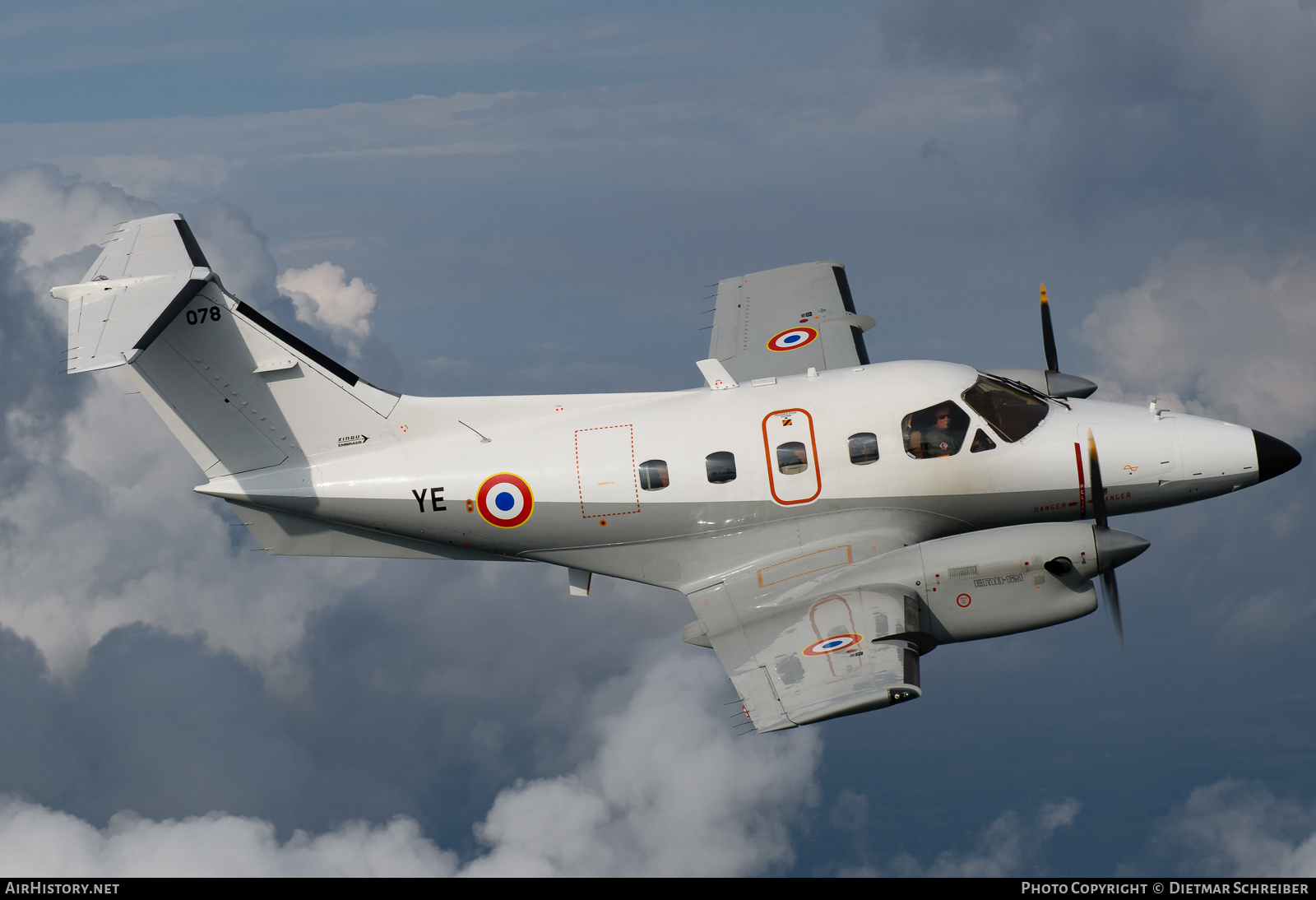 Aircraft Photo of 078 | Embraer EMB-121AA Xingu | France - Air Force | AirHistory.net #846308