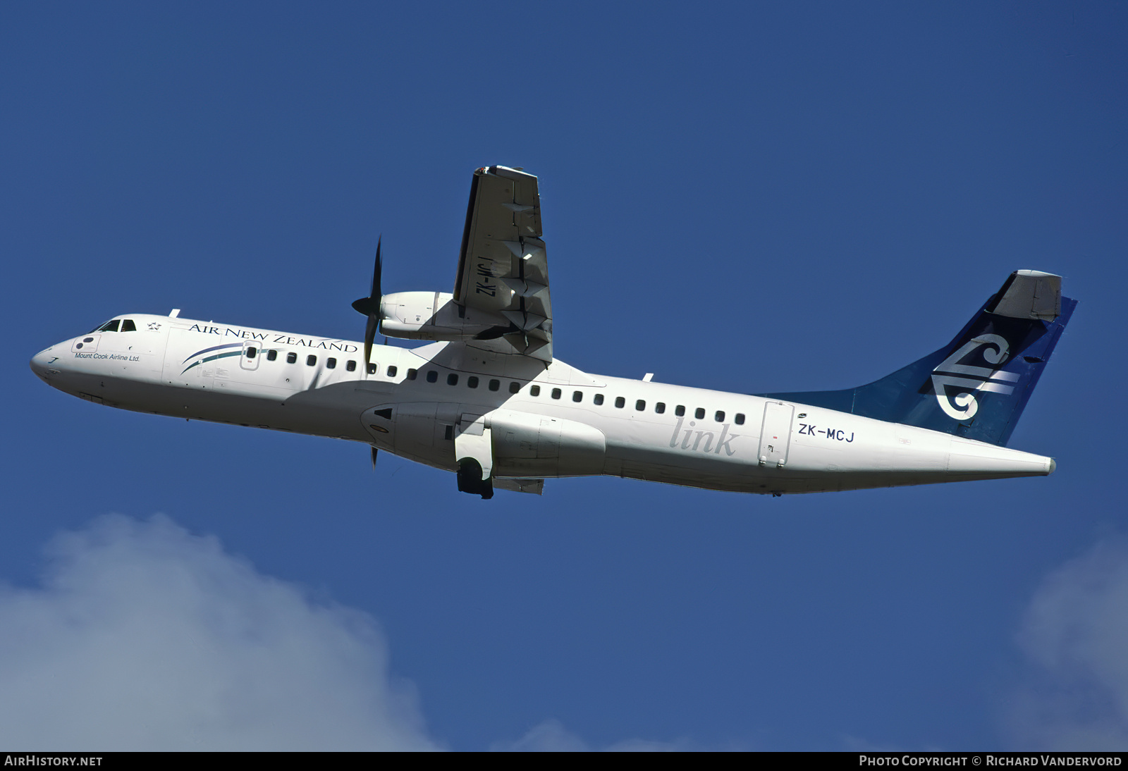 Aircraft Photo of ZK-MCJ | ATR ATR-72-500 (ATR-72-212A) | Air New Zealand Link | AirHistory.net #846314
