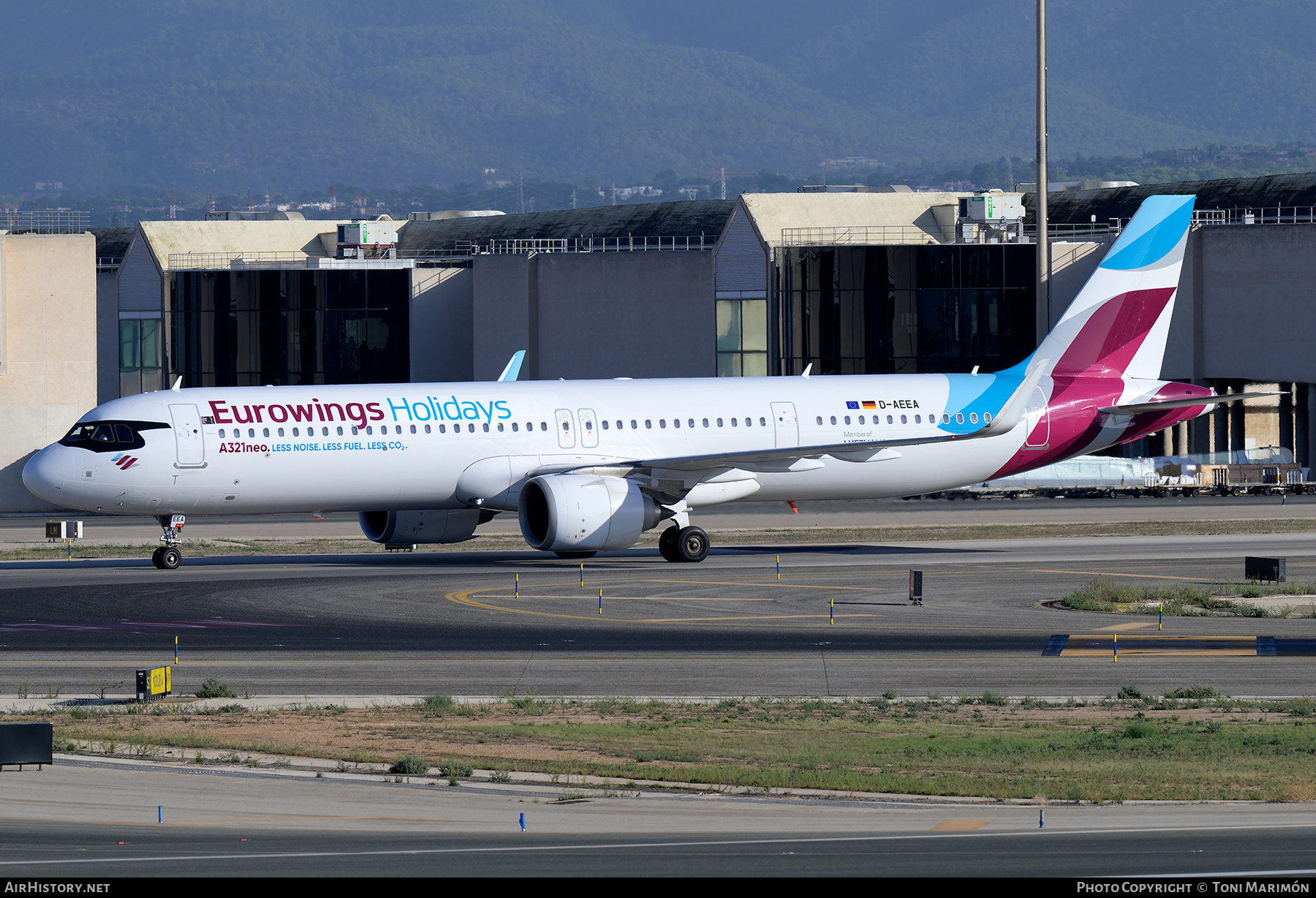 Aircraft Photo of D-AEEA | Airbus A321-271NX | Eurowings | AirHistory.net #846322