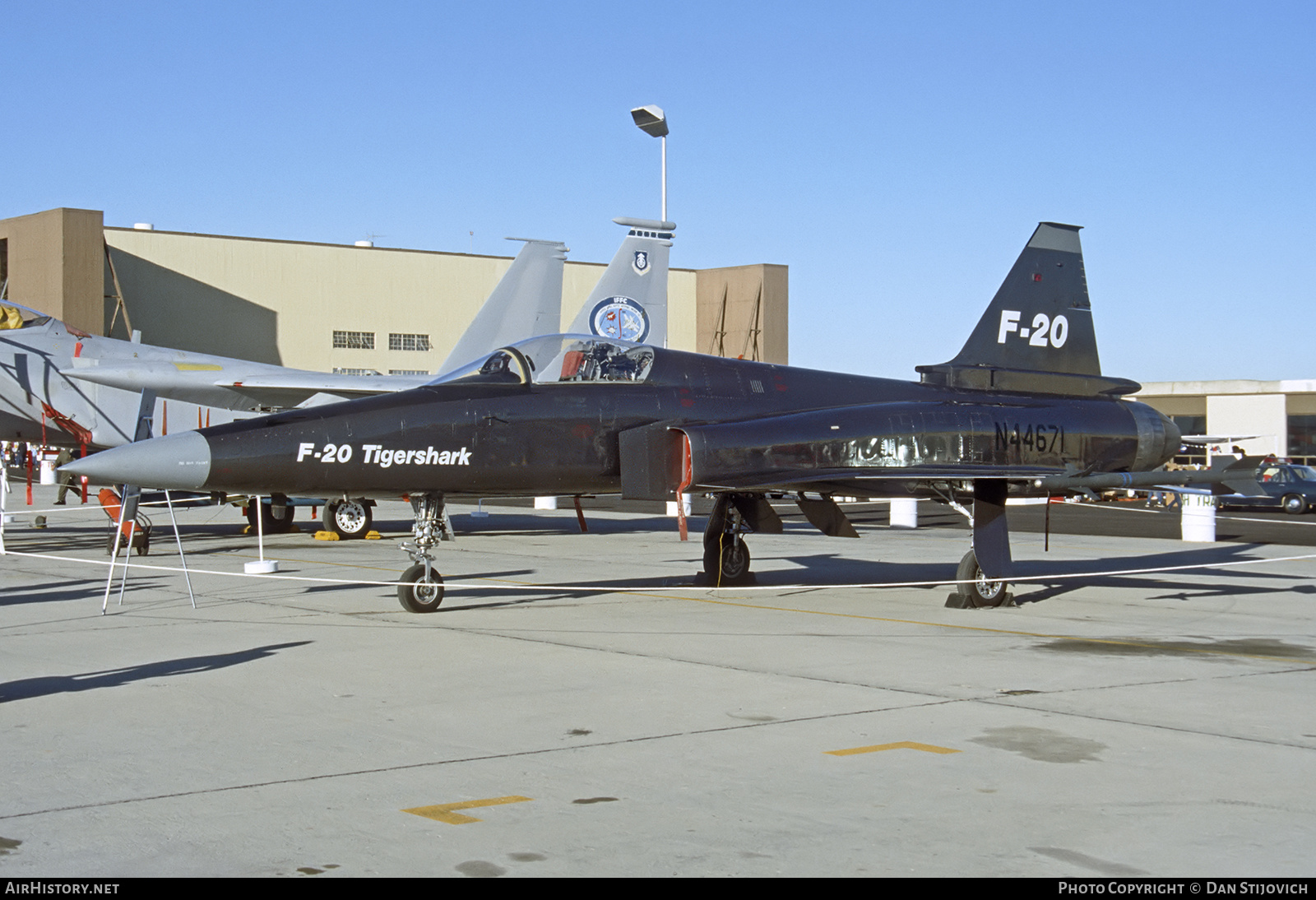 Aircraft Photo of N44671 | Northrop F-20A Tigershark | Northrop | AirHistory.net #846323