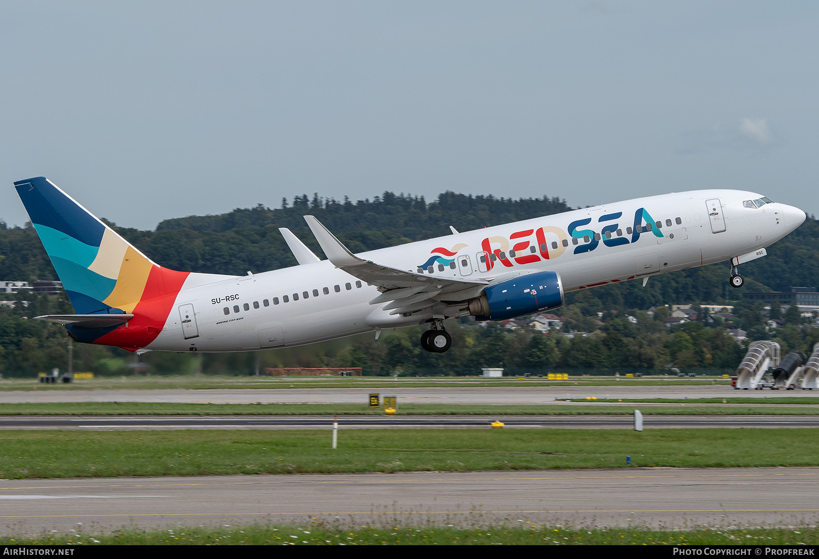 Aircraft Photo of SU-RSC | Boeing 737-81B | Red Sea Airlines | AirHistory.net #846327