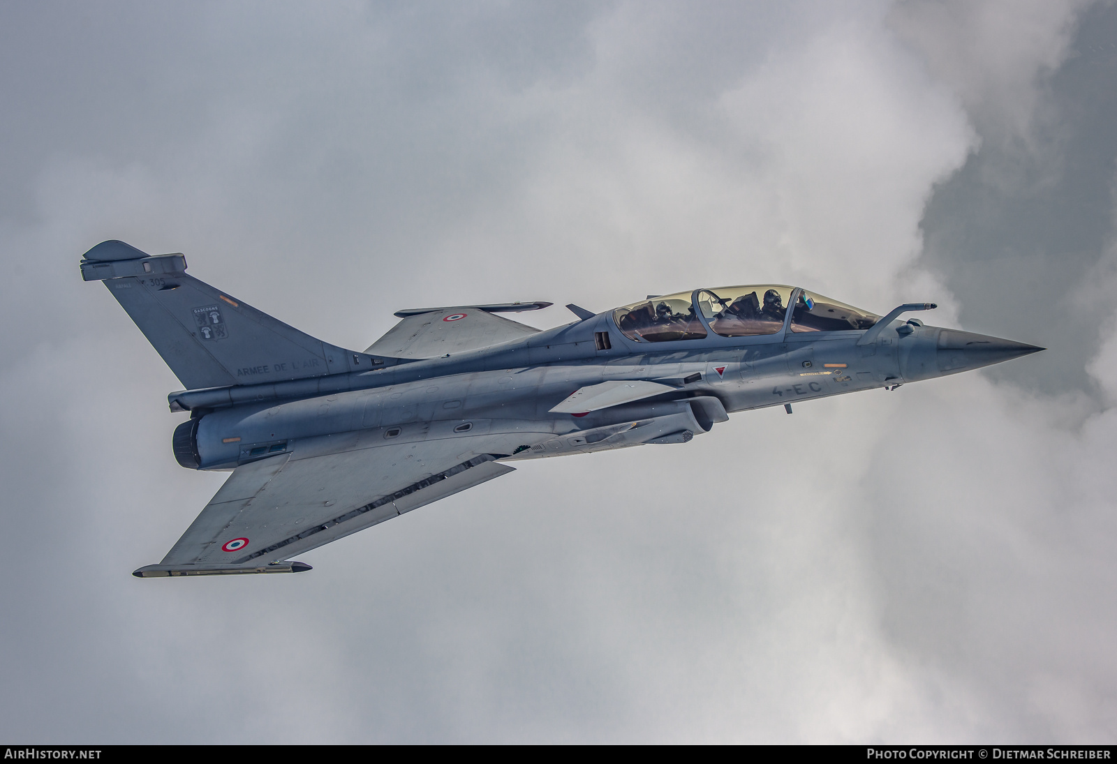 Aircraft Photo of 305 | Dassault Rafale B | France - Air Force | AirHistory.net #846332