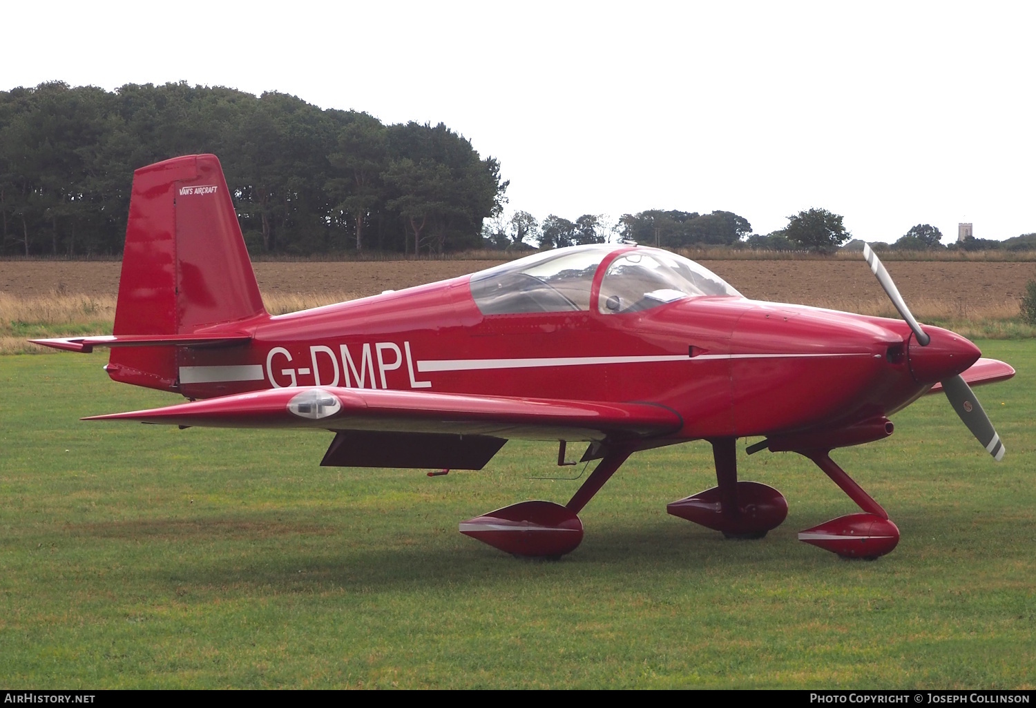 Aircraft Photo of G-DMPL | Van's RV-7A | AirHistory.net #846348