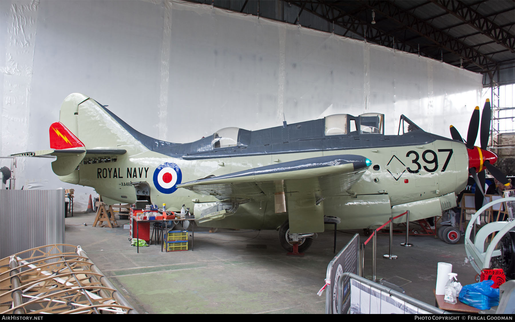 Aircraft Photo of XA460 | Fairey Gannet ECM.6 | UK - Navy | AirHistory.net #846351