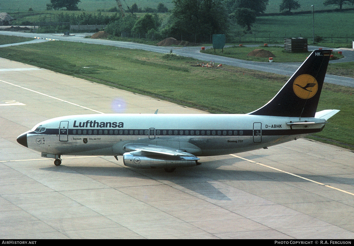 Aircraft Photo of D-ABHK | Boeing 737-230/Adv | Lufthansa | AirHistory.net #846356