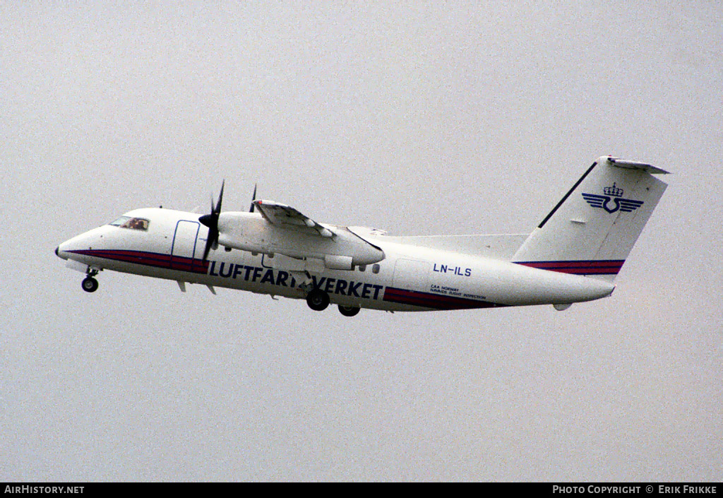 Aircraft Photo of LN-ILS | De Havilland Canada DHC-8-103A Dash 8 | Luftfartsverket | AirHistory.net #846388