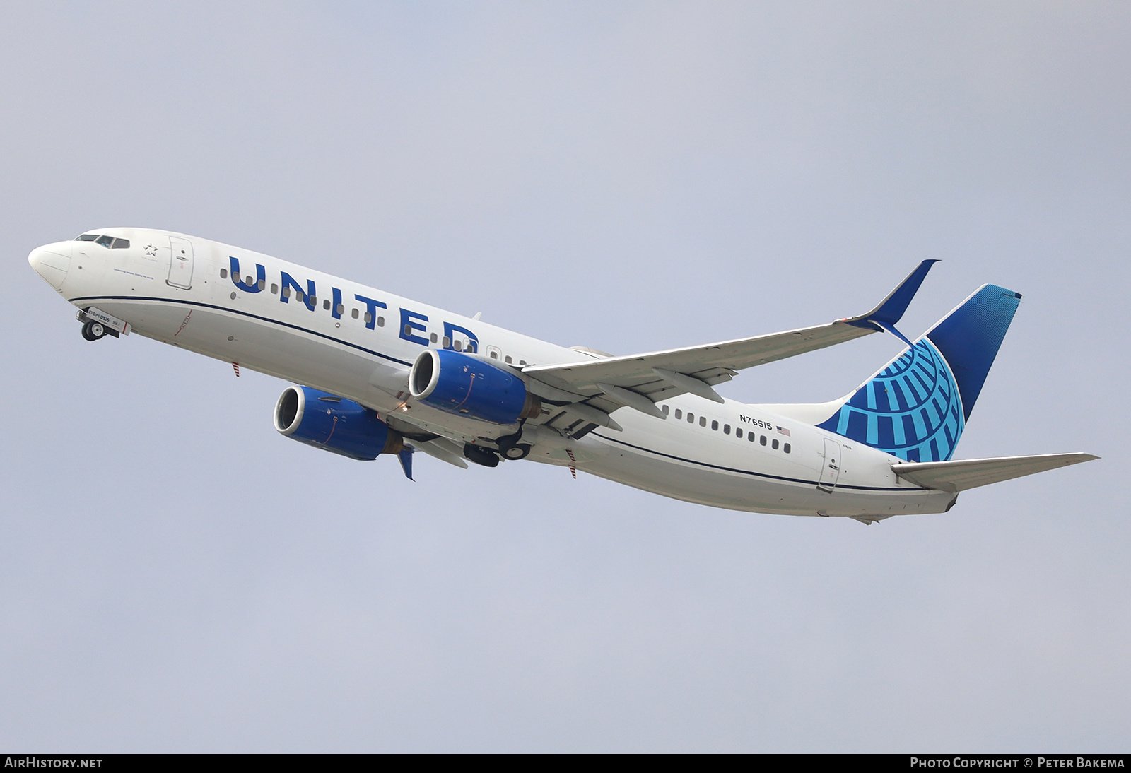 Aircraft Photo of N76515 | Boeing 737-824 | United Airlines | AirHistory.net #846400