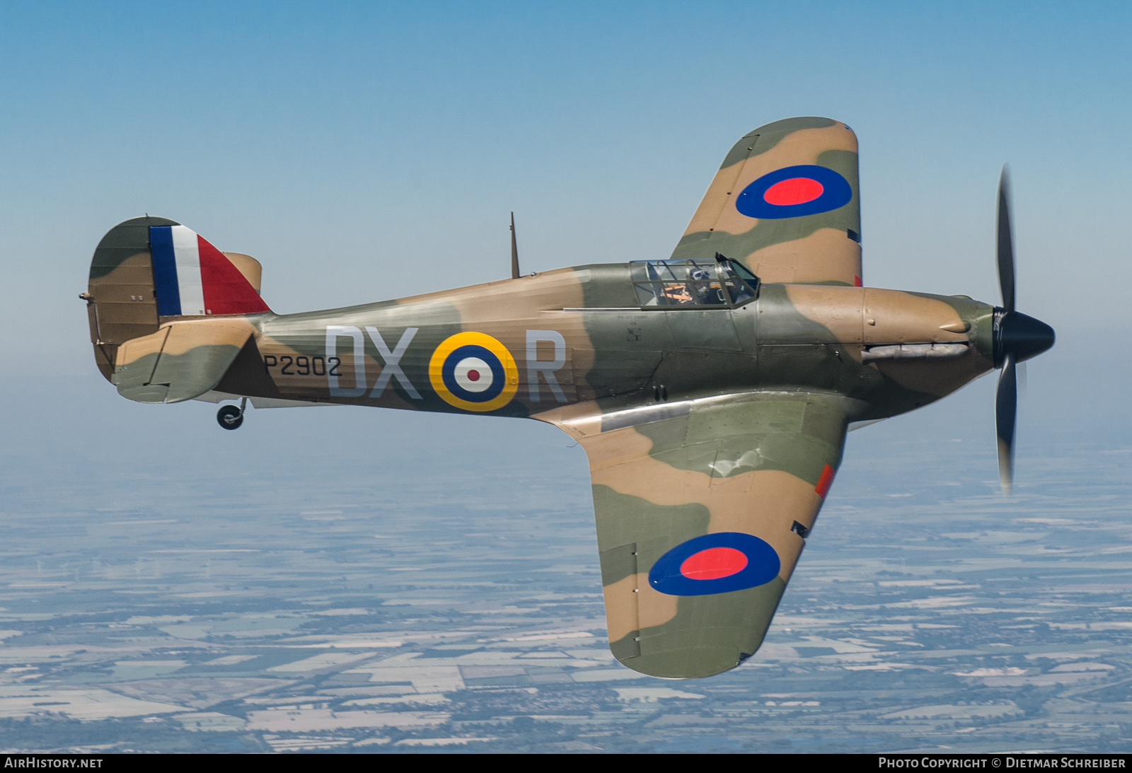 Aircraft Photo of G-ROBT / P2902 | Hawker Hurricane Mk1 | UK - Air Force | AirHistory.net #846415
