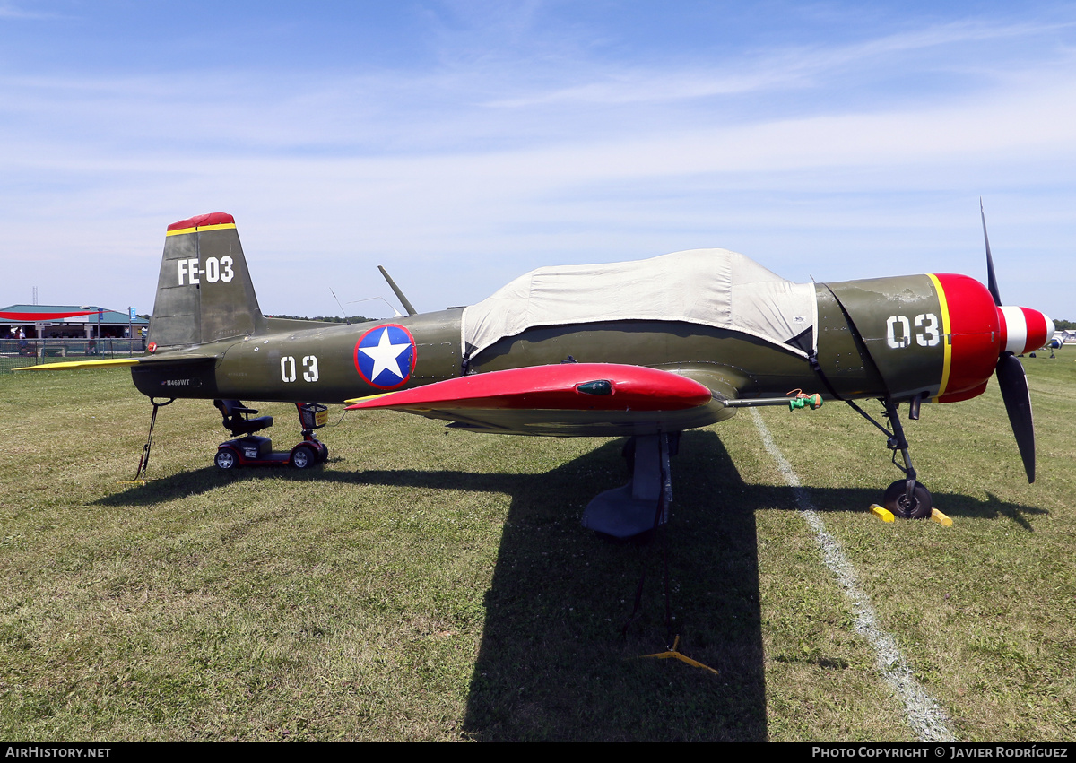 Aircraft Photo of N469WT / FE-03 | Yakovlev Yak-52 | USA - Air Force | AirHistory.net #846427