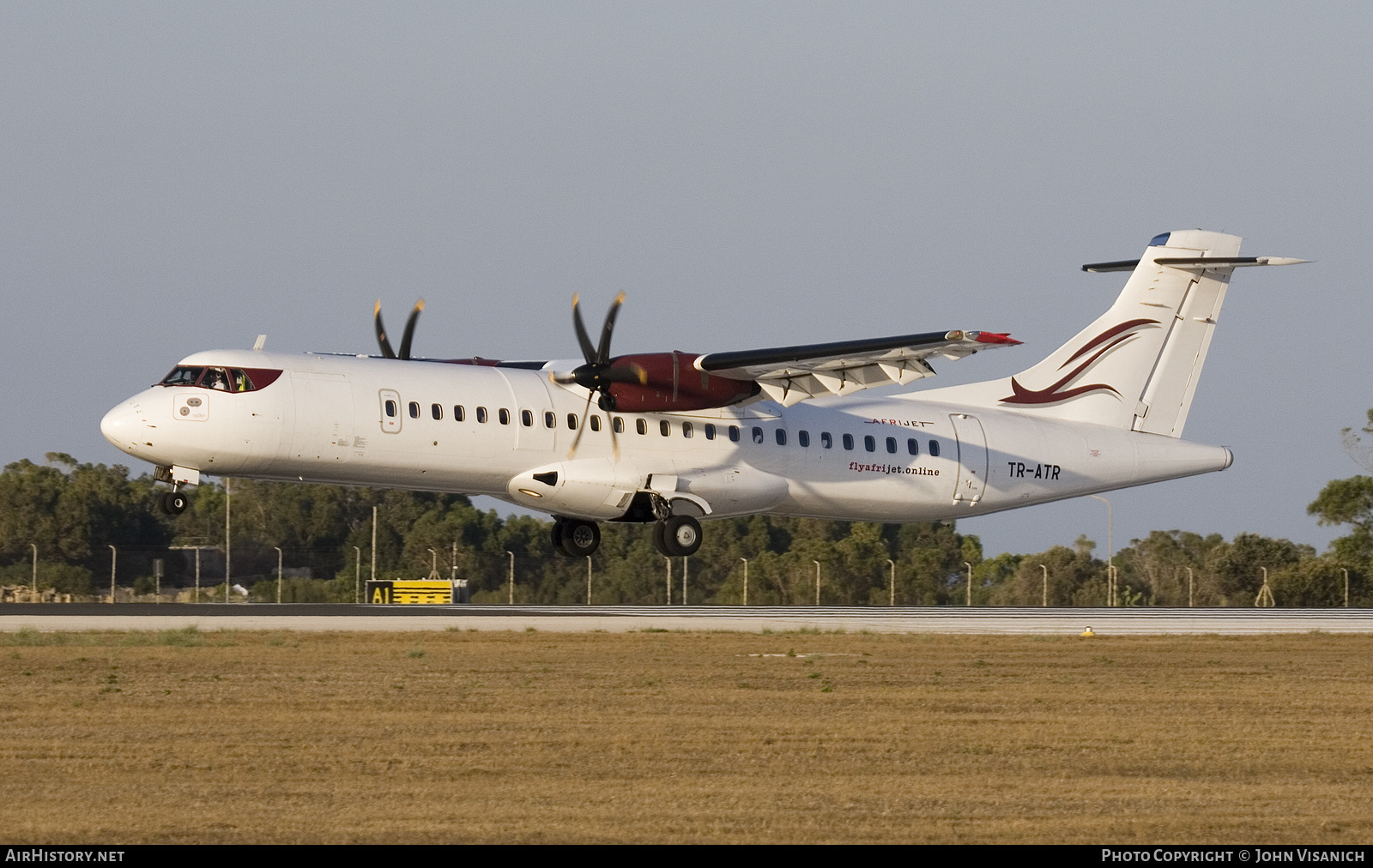 Aircraft Photo of TR-ATR | ATR ATR-72-500 (ATR-72-212A) | Afrijet Business Service | AirHistory.net #846459