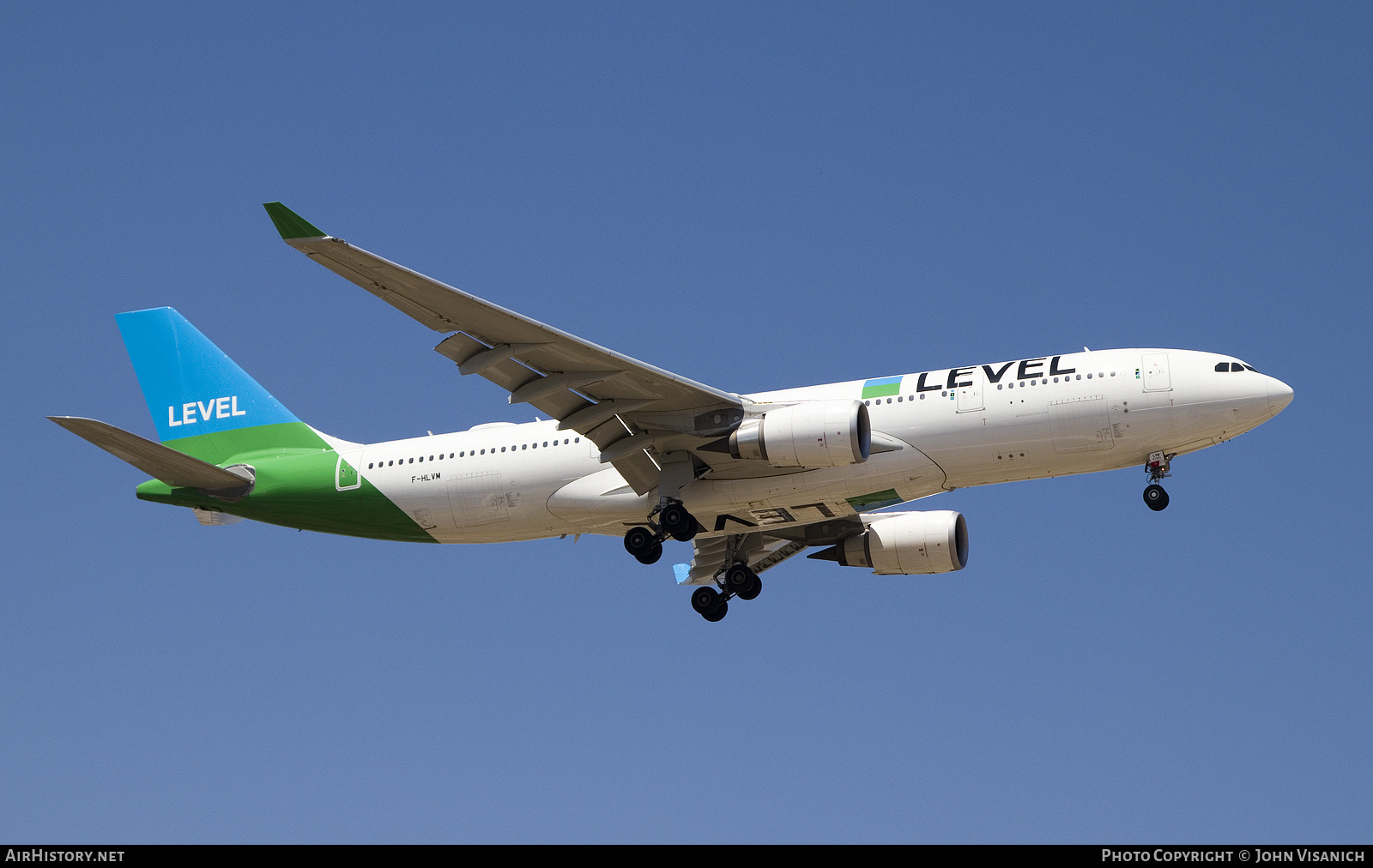 Aircraft Photo of F-HLVM | Airbus A330-202 | Level | AirHistory.net #846463