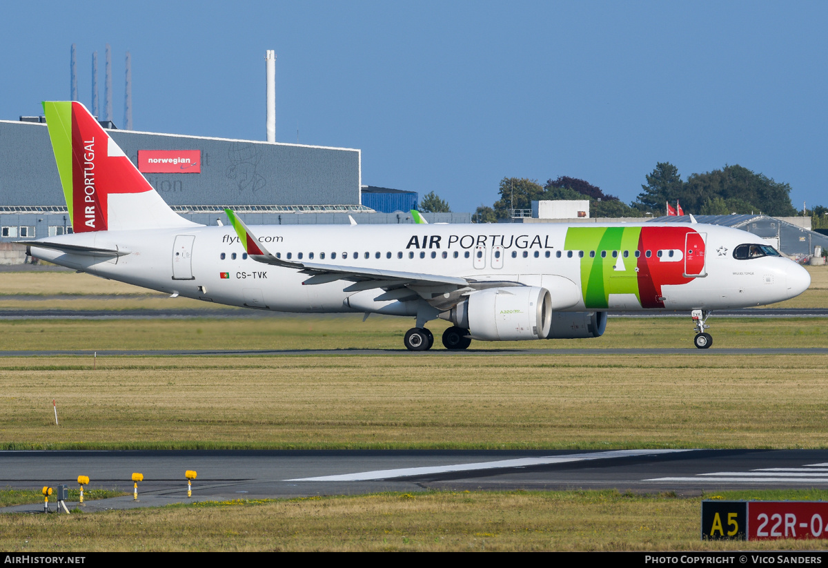 Aircraft Photo of CS-TVK | Airbus A320-251N | TAP Air Portugal | AirHistory.net #846485