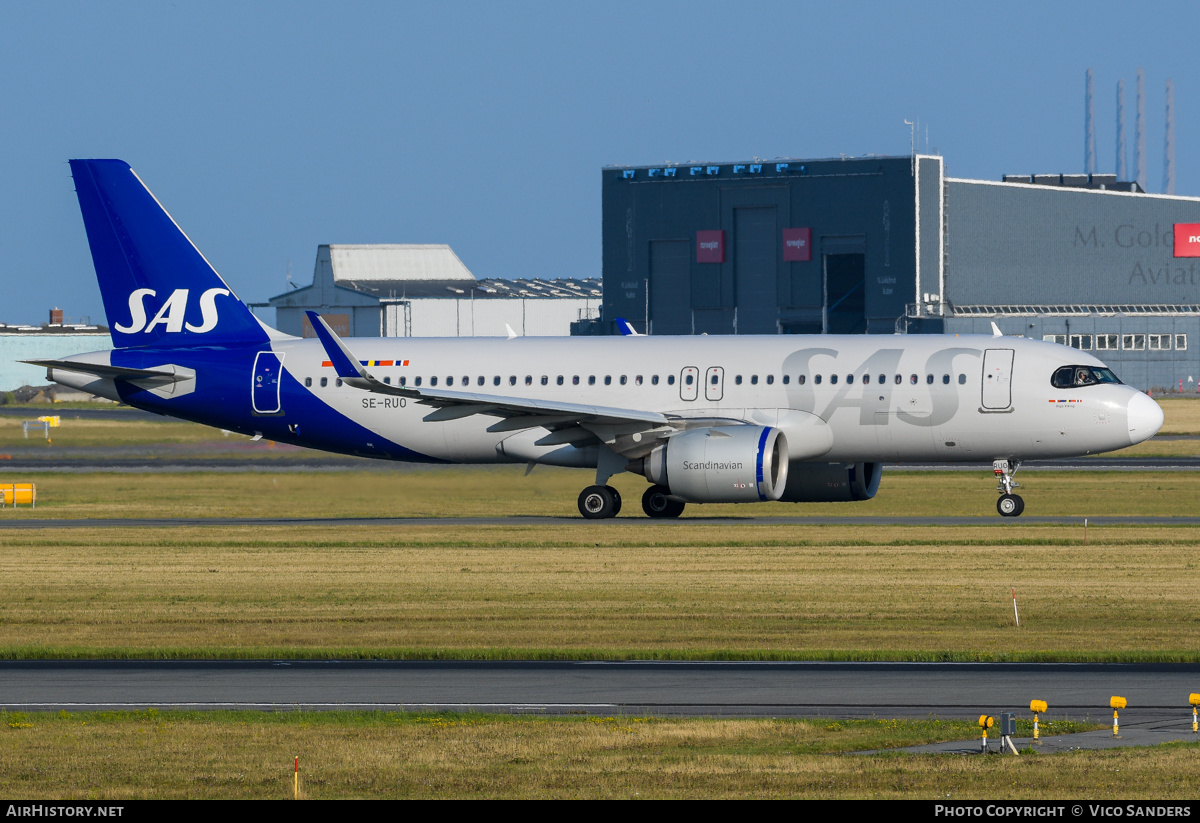 Aircraft Photo of SE-RUO | Airbus A320-251N | Scandinavian Airlines - SAS | AirHistory.net #846486