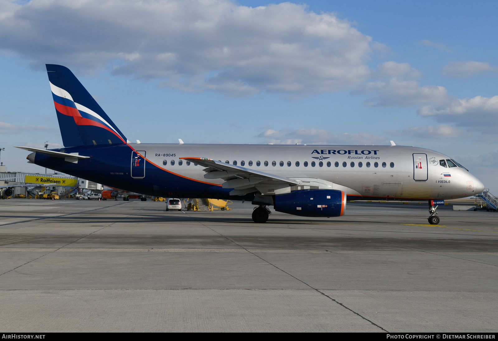 Aircraft Photo of RA-89045 | Sukhoi SSJ-100-95B Superjet 100 (RRJ-95B) | Aeroflot - Russian Airlines | AirHistory.net #846495