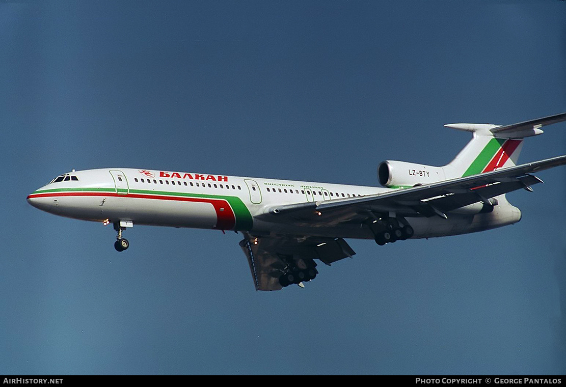 Aircraft Photo of LZ-BTY | Tupolev Tu-154M | Balkan - Bulgarian Airlines | AirHistory.net #846501