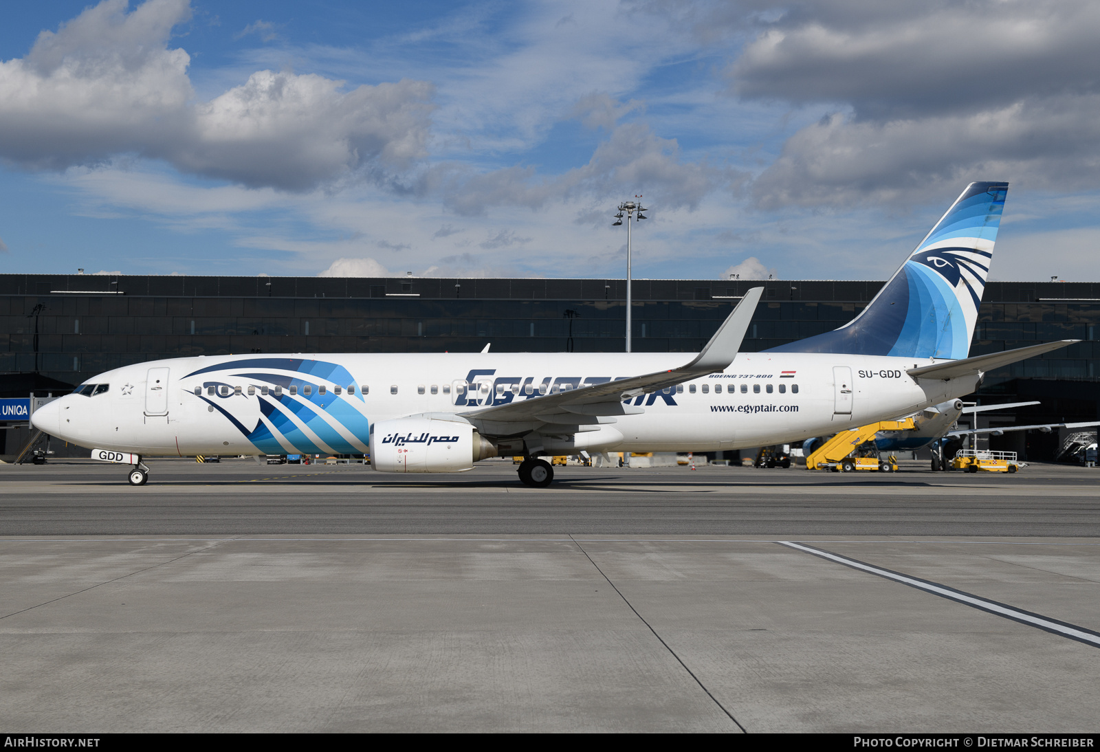 Aircraft Photo of SU-GDD | Boeing 737-866 | EgyptAir | AirHistory.net #846523