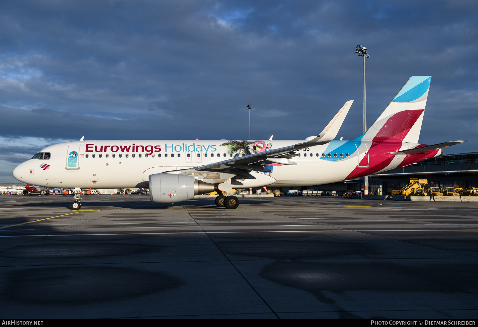 Aircraft Photo of OE-IQD | Airbus A320-214 | Eurowings | AirHistory.net #846525